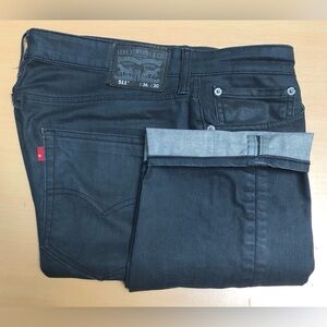 Levi’s 511 OG Commuter Waxed Jeans Reenforced Crotch